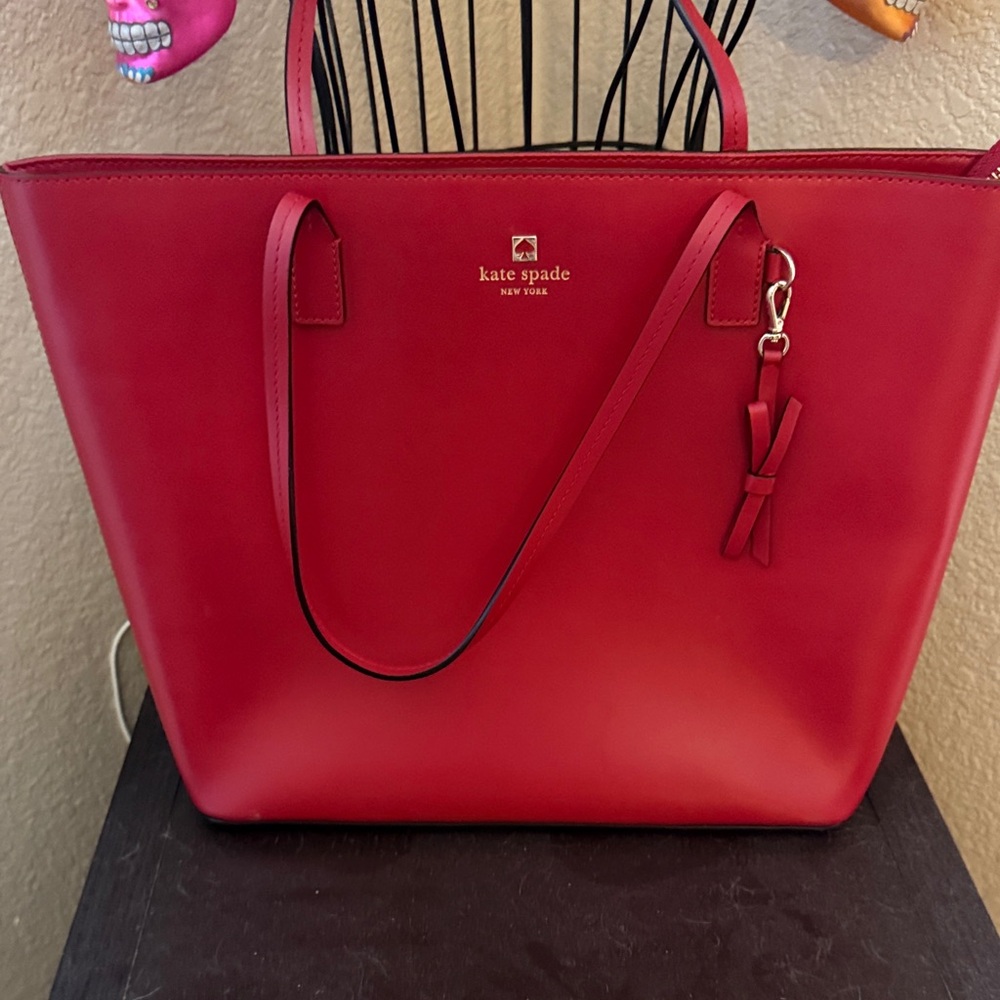 Kate Spade Vibrant Red Tote